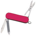 Pocket Knife - Red - Three Function - 2-1/4"